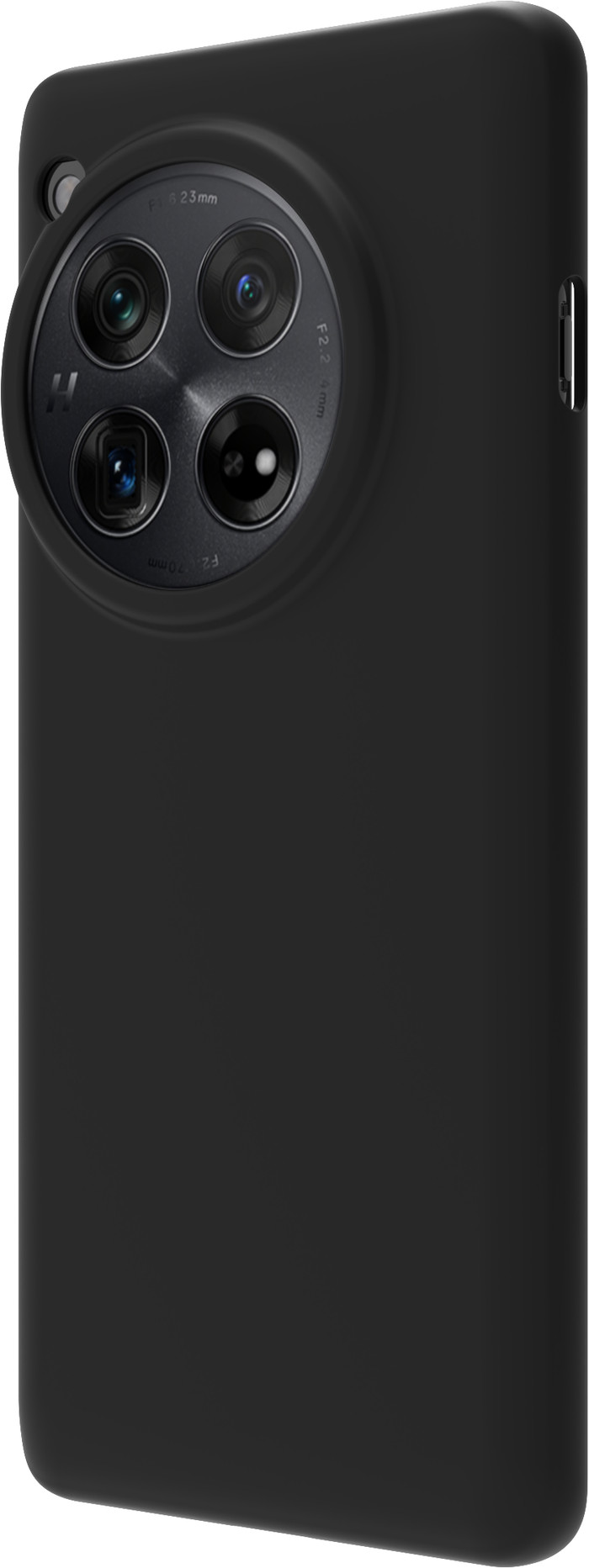 BlueBuilt OnePlus 12 Backcover Schwarz rechte seite