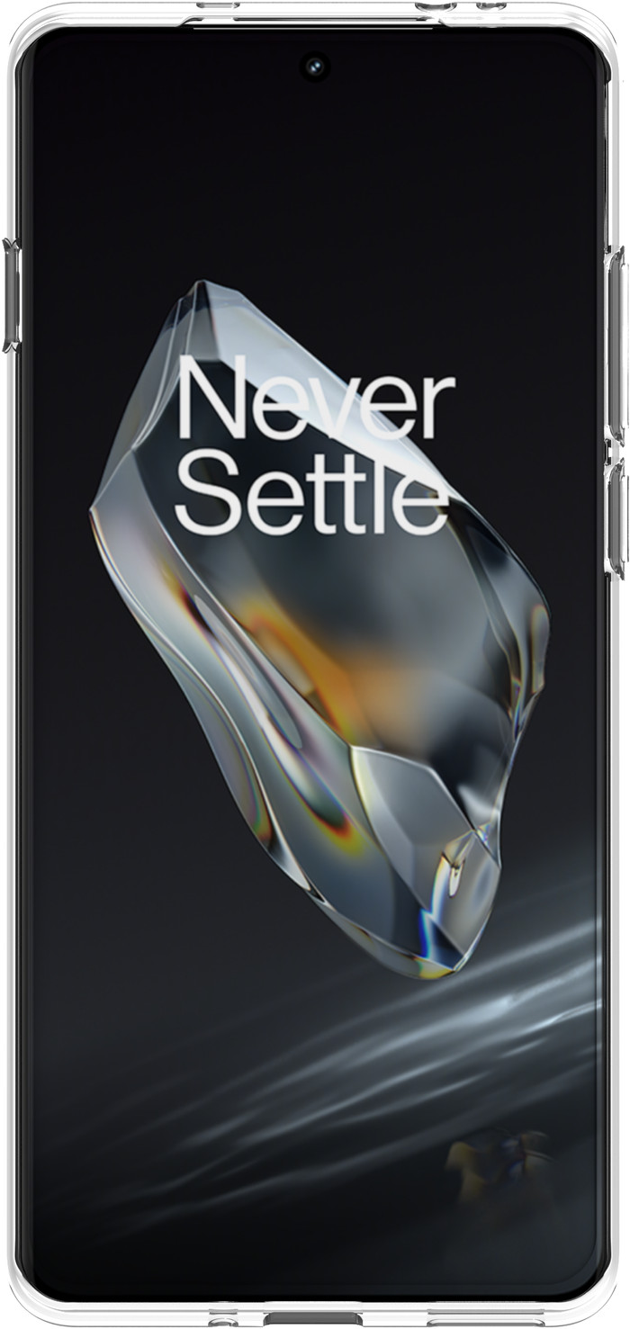 BlueBuilt OnePlus 12 Back Cover Transparent front