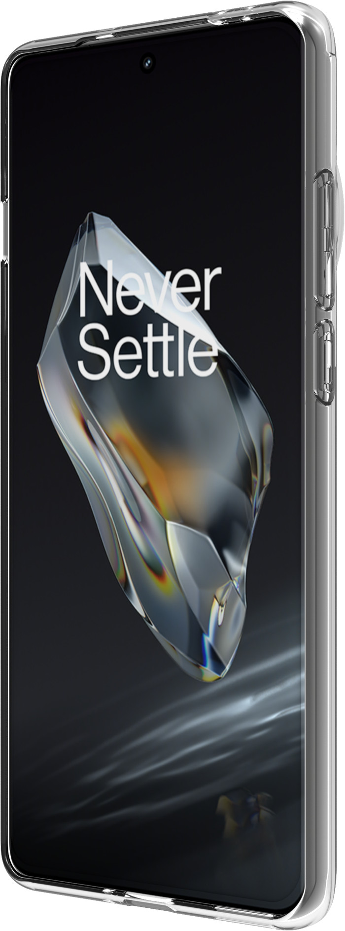 BlueBuilt OnePlus 12 Back Cover Transparent left side