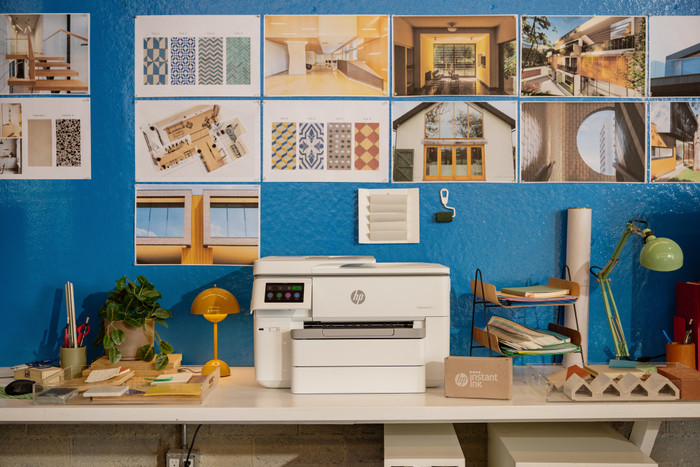 HP OfficeJet Pro 9730e produkt in gebrauch