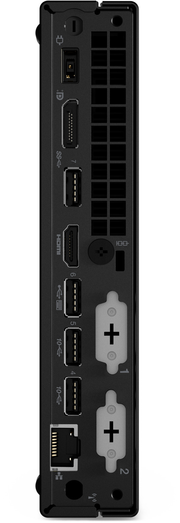 Lenovo ThinkCentre M70q Gen 5 - 12TD0097MB back