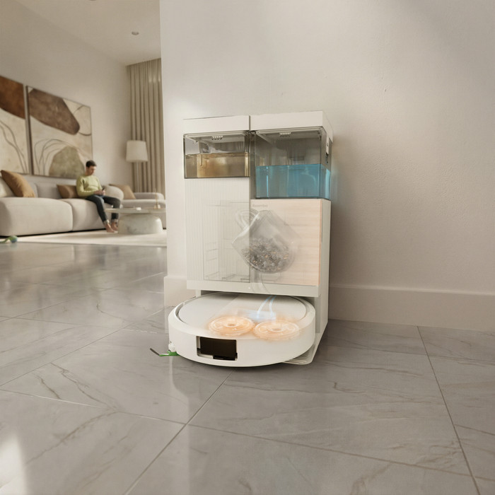 iRobot Roomba Combo Plus 575 White produkt in gebrauch