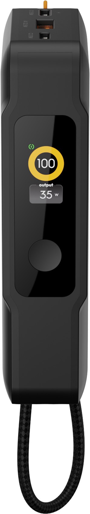 Xtorm NextGen 35 W Powerbank 10.000 mAh Schwarz linke seite