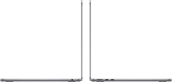 Apple MacBook Air 13 inches (2024) M3 (8 Core CPU/10 Core GPU) 24GB/512GB Space Gray left side