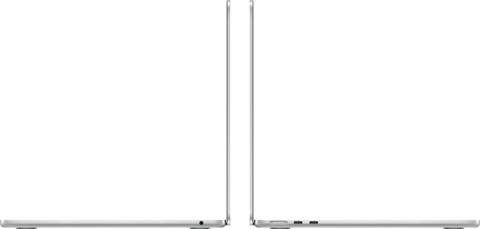 Apple MacBook Air 13 inches (2024) M3 (8-core CPU/8-core GPU) 8GB/256GB Silver QWERTZ left side
