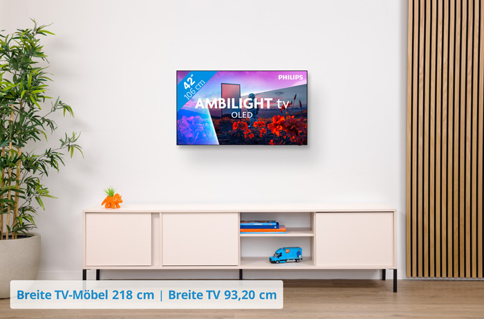 Philips Ambilight 42 Zoll OLED811 (2026) visuelles Coolblue 1