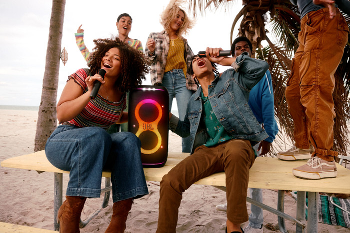 JBL Partybox Club 120 produkt in gebrauch