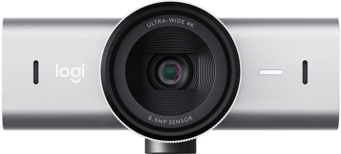 Logitech MX Brio Ultra HD 4K Webcam Gray front