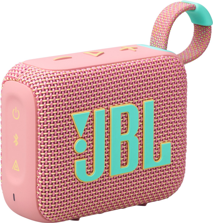JBL Go 4 Rosa 4er-Pack linke seite