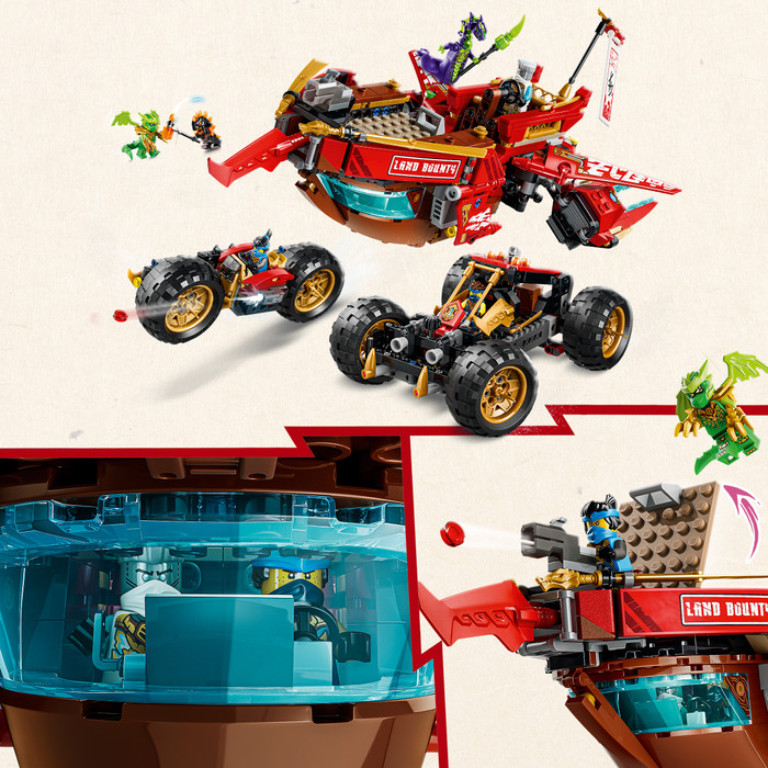 LEGO Ninjago Wüstensegler 71869 produkt in gebrauch