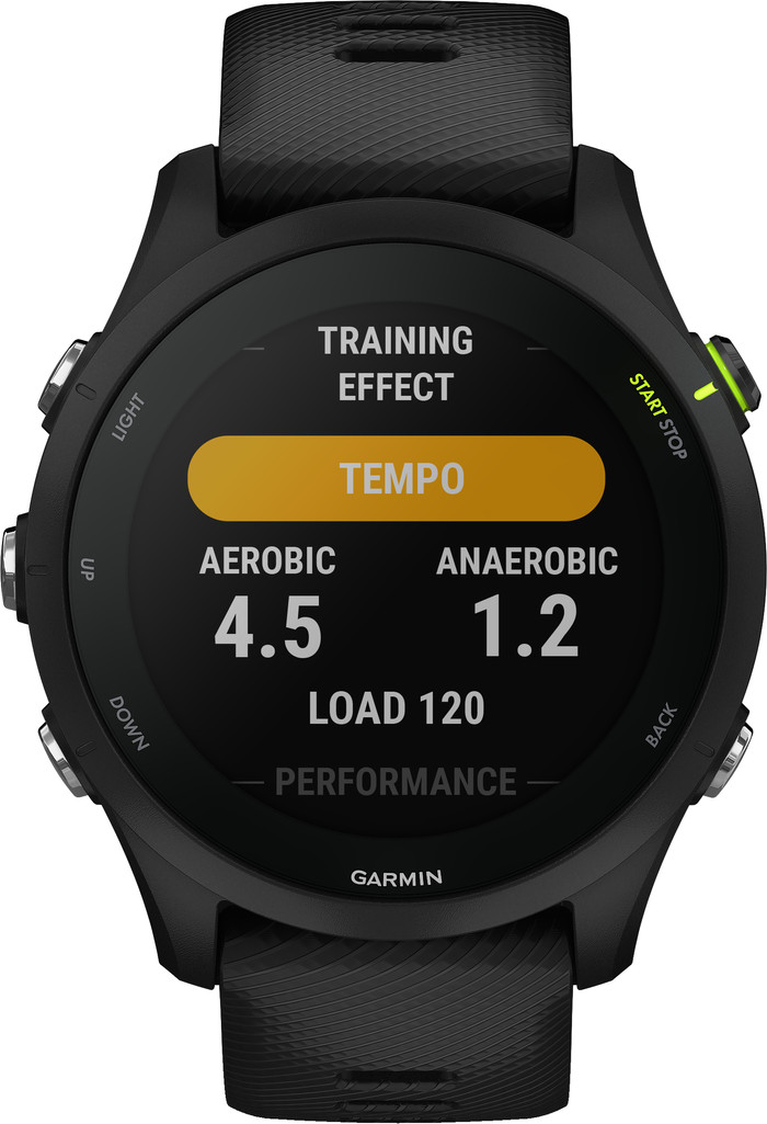 Garmin Forerunner 255 Music Black front