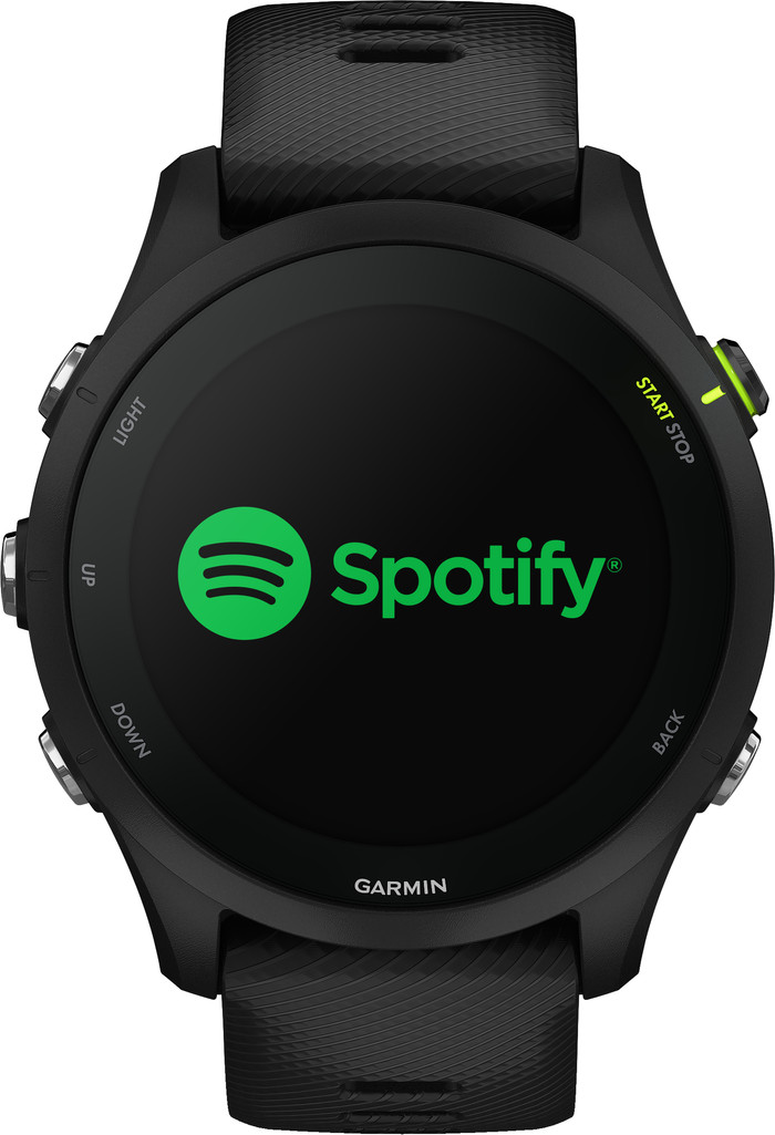 Garmin Forerunner 255 Music Black front