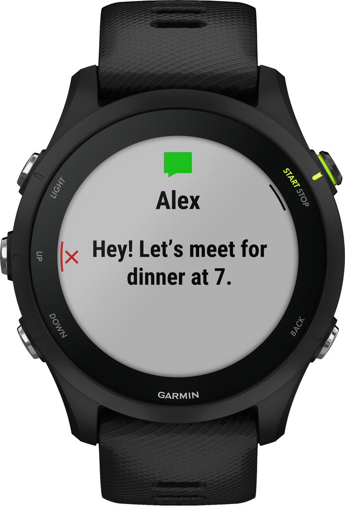 Garmin Forerunner 255 Music Black front