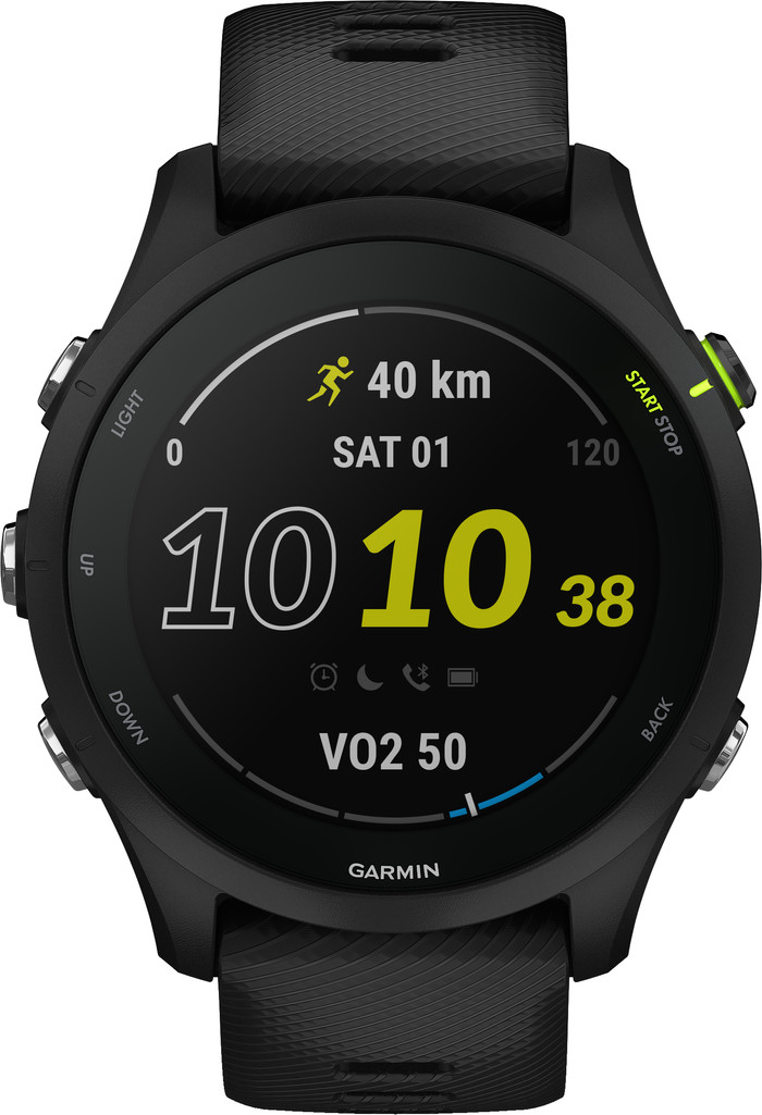 Garmin Forerunner 255 Music Black front