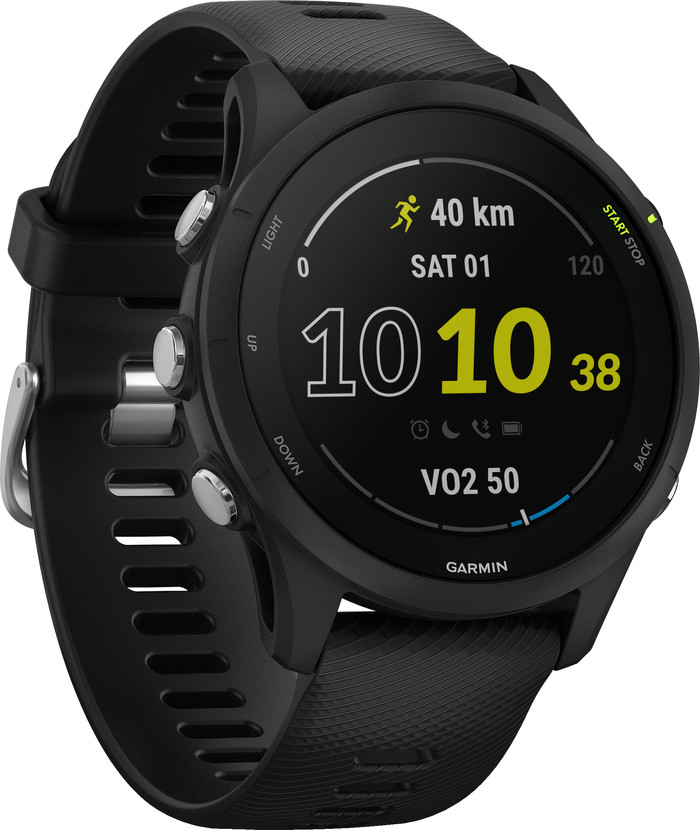 Garmin Forerunner 255 Music Black right side