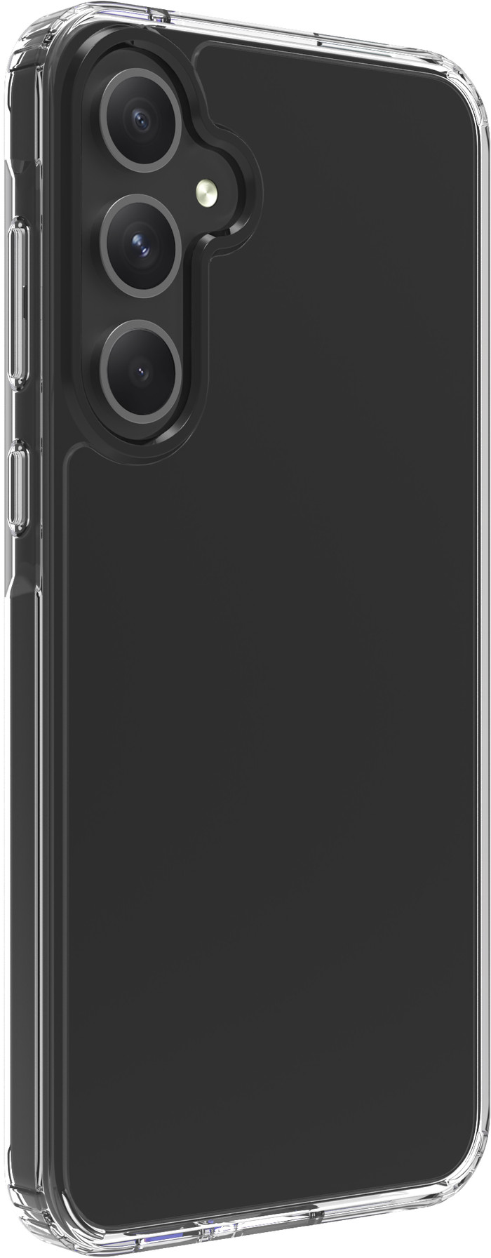 BlueBuilt Protective Backcover Samsung Galaxy A55 Transparent linke seite