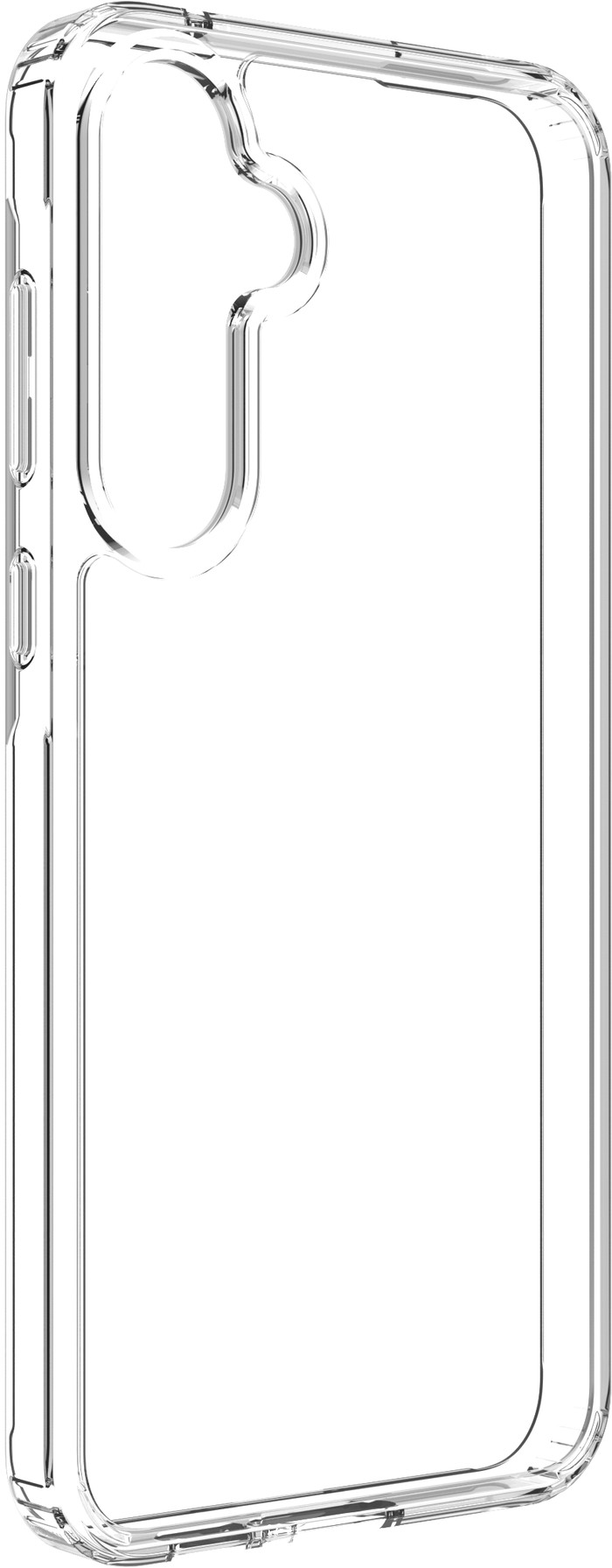 BlueBuilt Protective Backcover Samsung Galaxy A55 Transparent linke seite