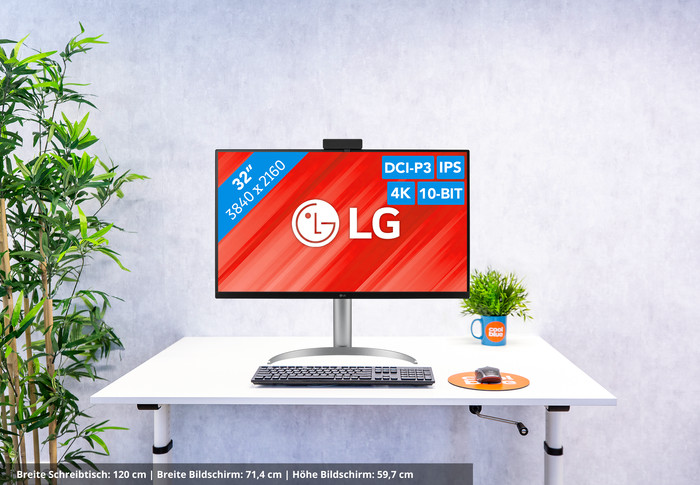 LG UltraFine 32UQ850V-W visuelles Coolblue 1