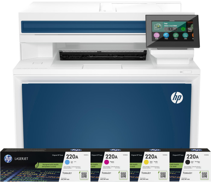 HP Color LaserJet Pro MFP 4302fdw + 1 Toner-Ersatzset Main Image