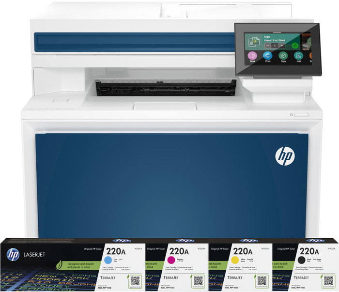 HP Color LaserJet Pro MFP 4302dw + 1 Toner-Ersatzset Main Image