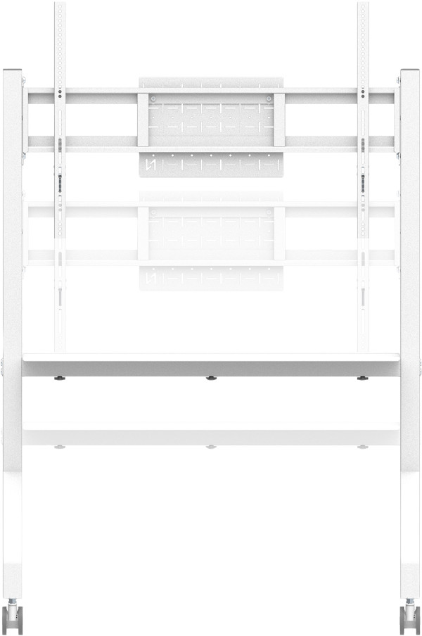 Neomounts MOVE Go FL50-525WH1 mobiler Bodenständer Weiß vorne