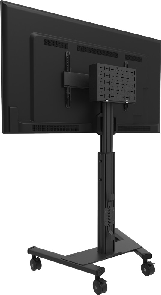 Neomounts MOVE Up FL50S-825BL1 mobiler Bodenständer Schwarz rückseite