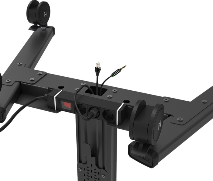 Neomounts MOVE Up FL50S-825BL1 mobiler Bodenständer Schwarz detail