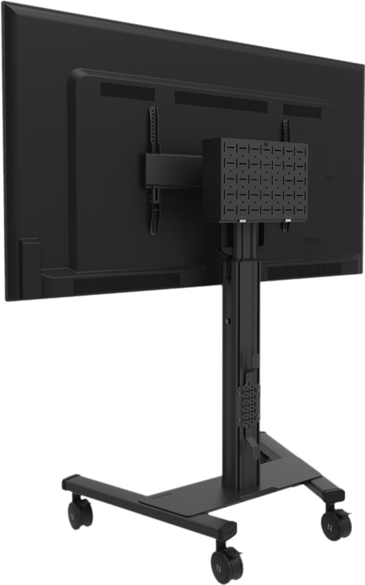 Neomounts MOVE Up FL50S-825BL1 mobiler Bodenständer Schwarz rückseite