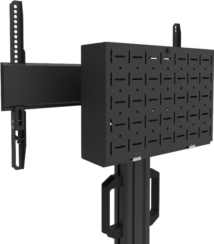 Neomounts MOVE Up FL50S-825BL1 mobiler Bodenständer Schwarz detail