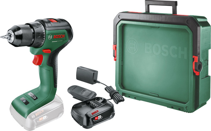 Bosch UniversalDrill 18V-60 2.5Ah Battery SystemBox S Starter Pack Main Image