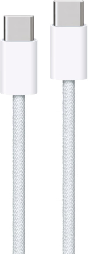 Apple USB-C-auf-USB-C-Kabel 1 m Nylon Weiß Doppelpack Main Image