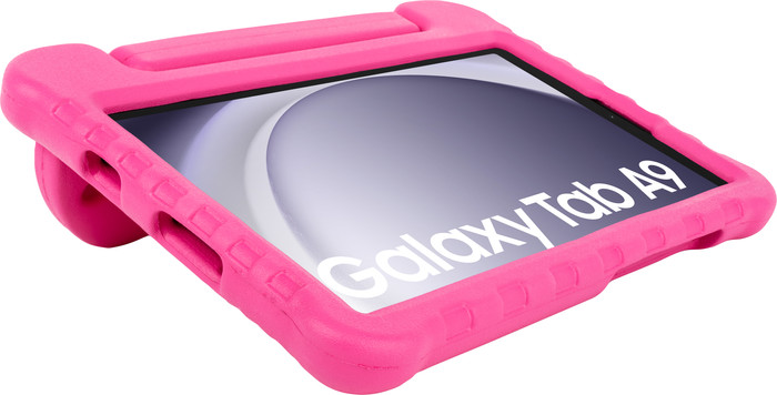 BlueBuilt Samsung Galaxy Tab A9 Kids Cover Rosé vorne