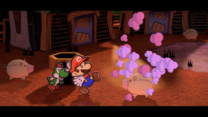 Paper Mario Die Legende vom Äonentor produkt in gebrauch