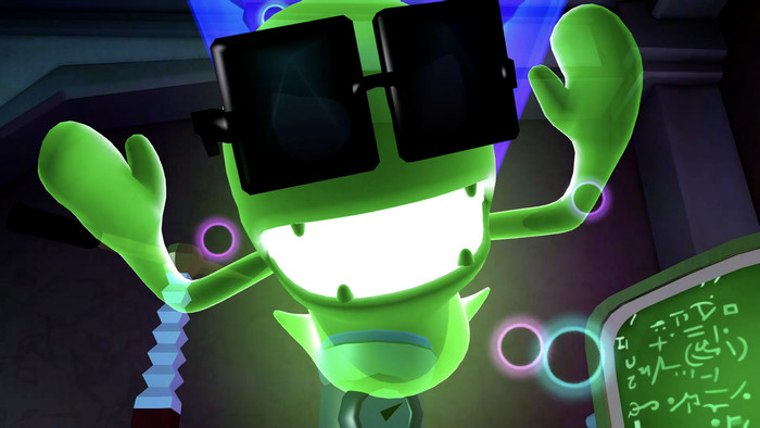 Luigi's Mansion 2 HD Nintendo Switch produkt in gebrauch