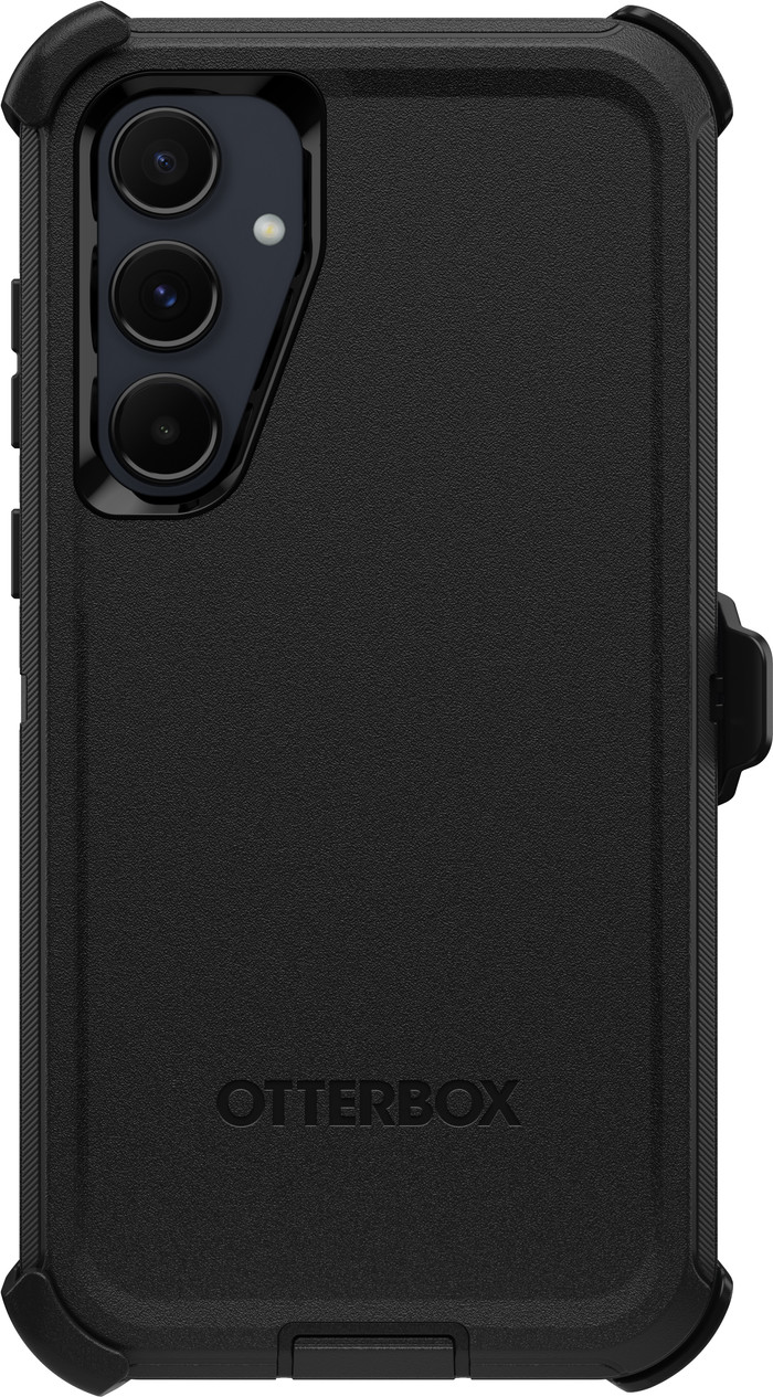 OtterBox Defender Samsung Galaxy A55 Back Cover Black Main Image