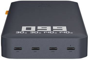 Xtorm Titan Ultra Powerbank mit Schnellladefunktion 27.000 mAh Schwarz unten