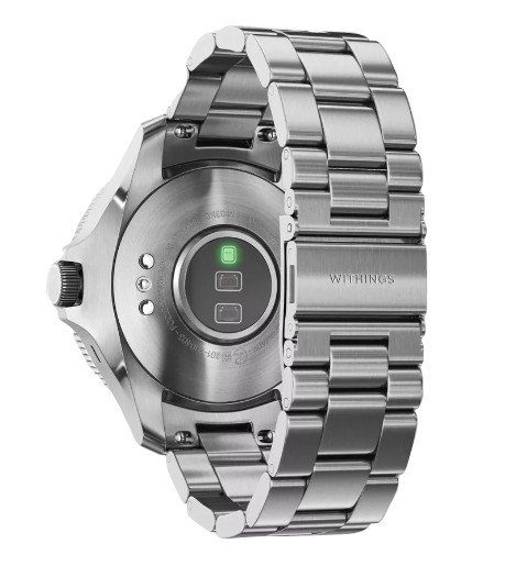 Withings ScanWatch Nova Green back