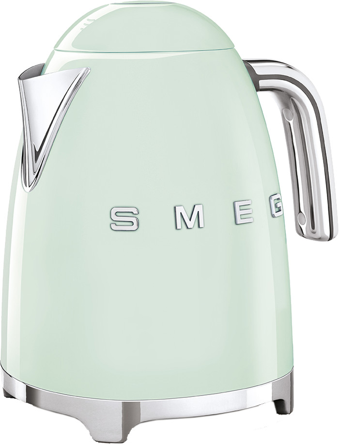 SMEG KLF03PGEU Pastellgrün linke seite