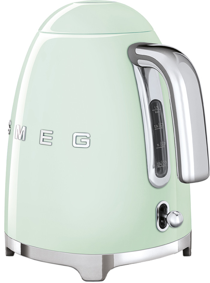 SMEG KLF03PGEU Pastellgrün rückseite