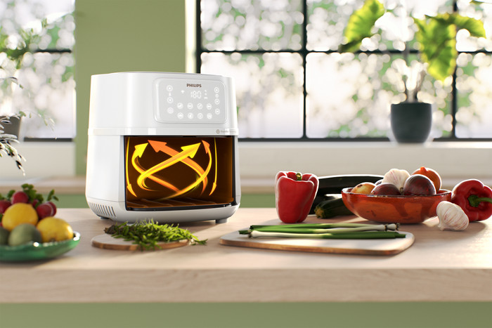 Philips Airfryer XXL Connected HD9285/00 product in use