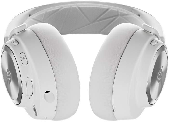SteelSeries Arctis Nova Pro Wireless PlayStation Headset - White bottom