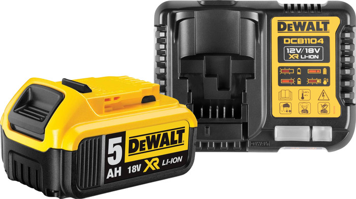 DeWalt DCB184-XJ 18 V 5,0-Ah-Akku + XR Multi-Voltage Main Image