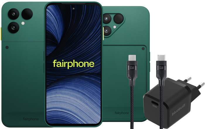 Fairphone 6+ 256GB Grün 5G + Komplettes Zubehörset Main Image