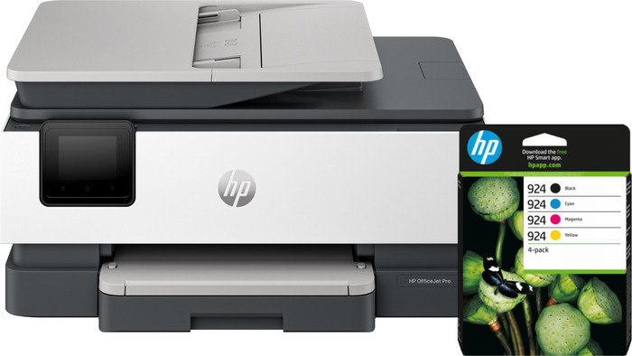 HP OfficeJet Pro 8134e + 1 Set Extra Ink Main Image