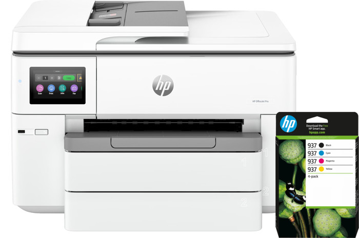 HP OfficeJet Pro 9730e + 1 Satz Reservepatronen Main Image