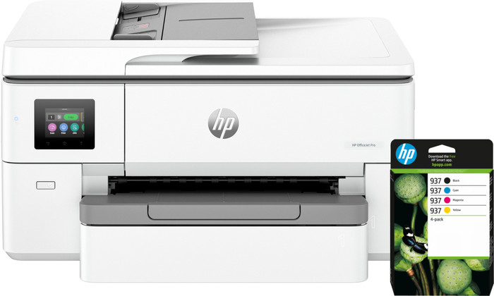 HP OfficeJet Pro 9720e + 1 Set Extra Cartridges Main Image