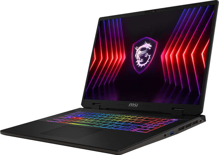 MSI Sword 17 HX B14VGKG - 17" - Intel Core i7 (14. Gen) - 16GB RAM/1TB SSD - RTX 4070 rechte seite