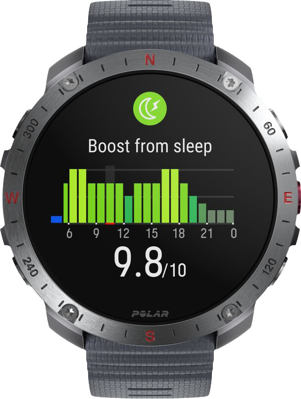 Polar Grit X 2 Pro Silver front