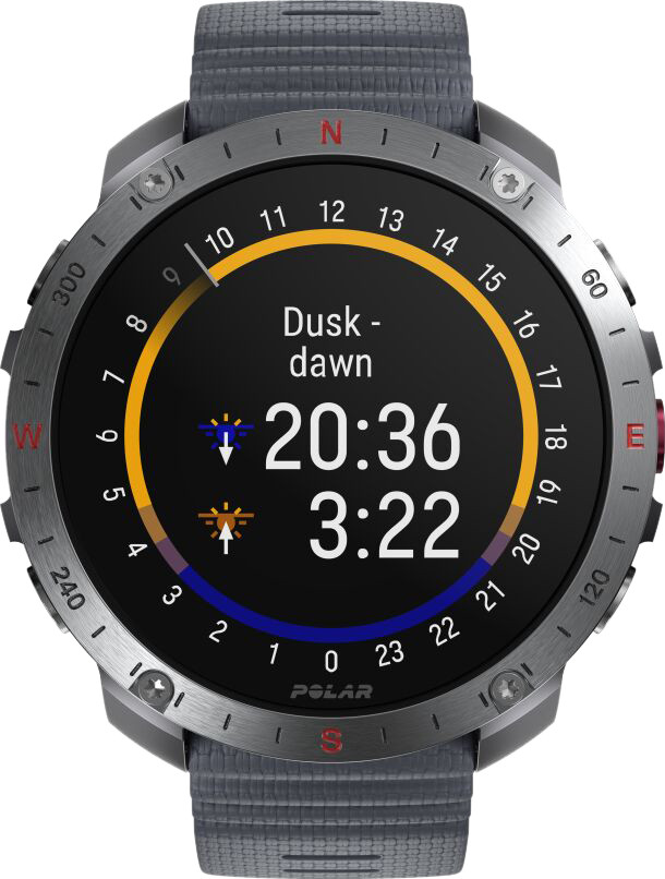 Polar Grit X 2 Pro Silver front