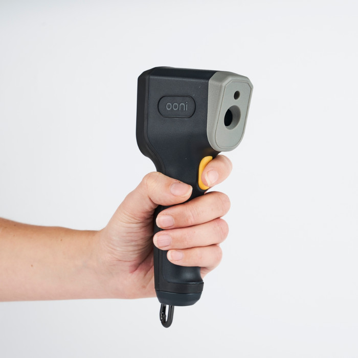 Ooni Thermometer Infrarot produkt in gebrauch